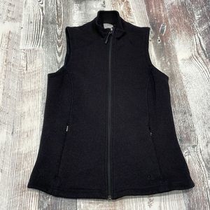 𝅺vintage early 2000’s Nike ACG Full Zip Thermal Vest Black Size Small